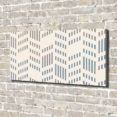 Canvas wall art Geometric background