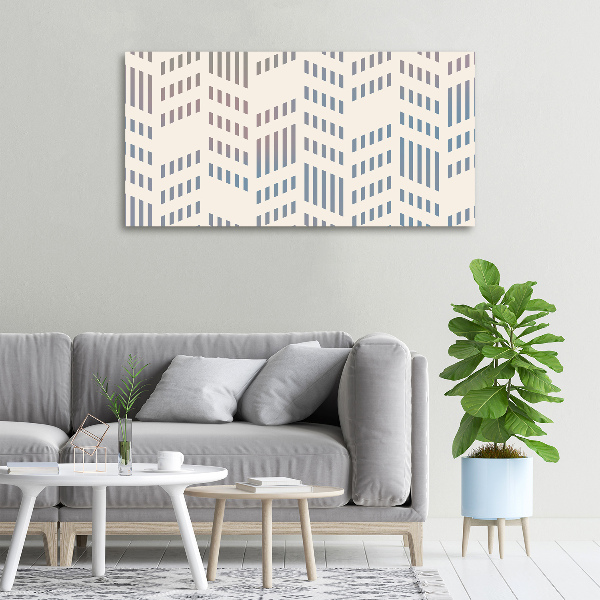 Canvas wall art Geometric background