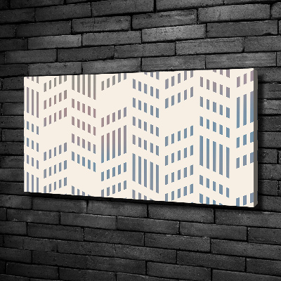 Canvas wall art Geometric background