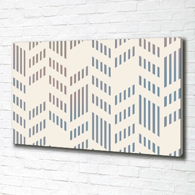 Canvas wall art Geometric background