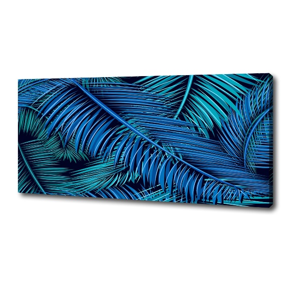 Canvas wall art Palm leaves