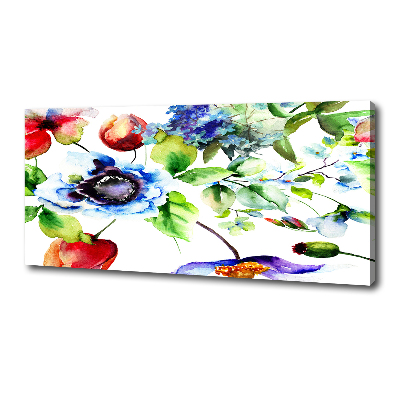 Canvas wall art Spring flowers