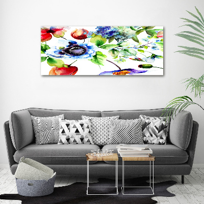 Canvas wall art Spring flowers