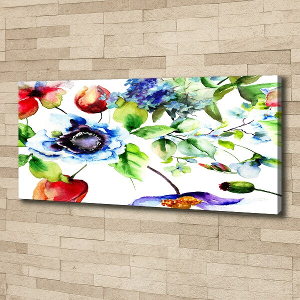 Canvas wall art Spring flowers