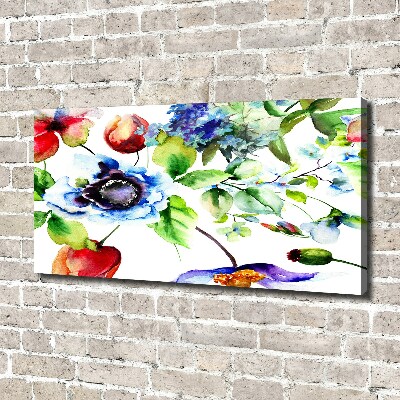 Canvas wall art Spring flowers