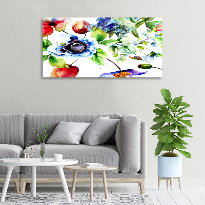 Canvas wall art Spring flowers