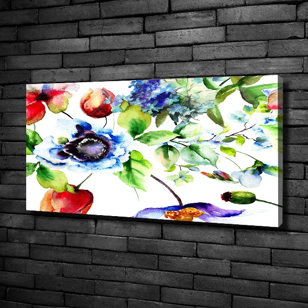 Canvas wall art Spring flowers