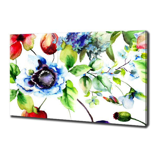 Canvas wall art Spring flowers