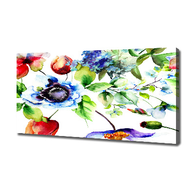 Canvas wall art Spring flowers