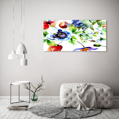 Canvas wall art Spring flowers