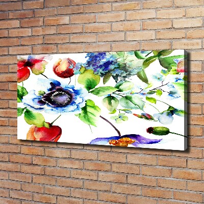 Canvas wall art Spring flowers