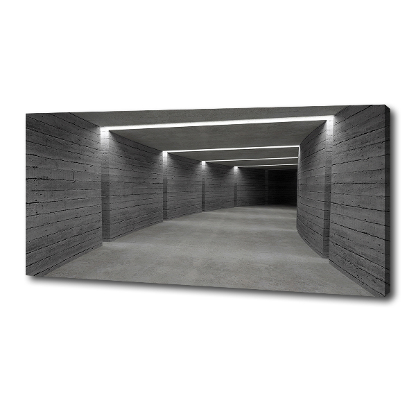 Canvas wall art Concrete tunnel