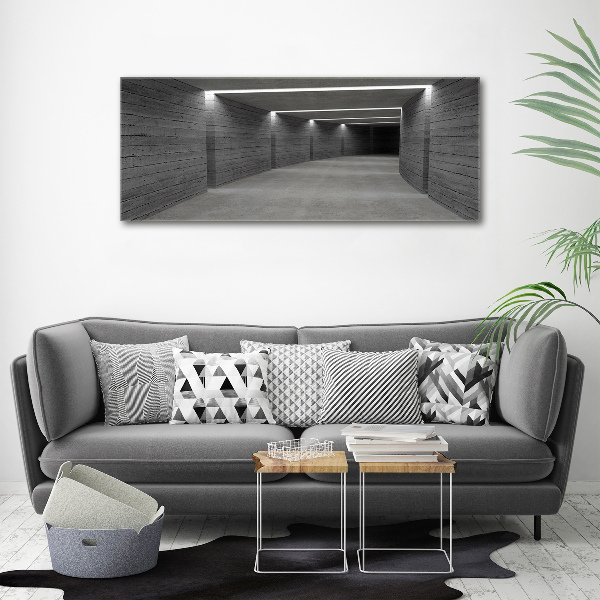 Canvas wall art Concrete tunnel