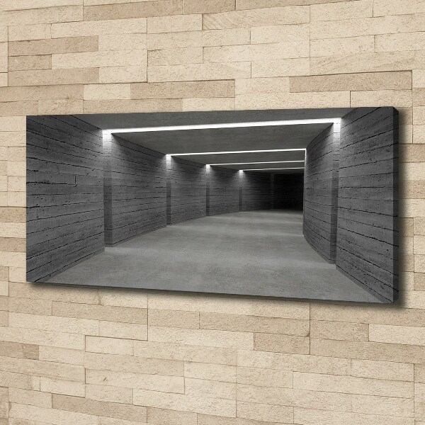 Canvas wall art Concrete tunnel