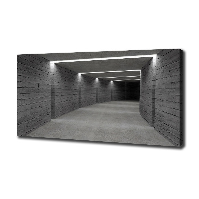 Canvas wall art Concrete tunnel