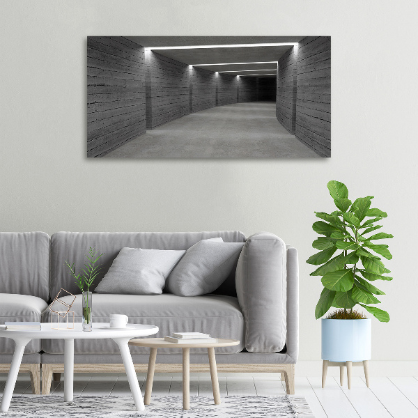 Canvas wall art Concrete tunnel