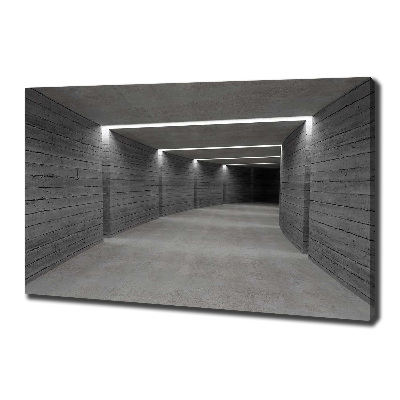 Canvas wall art Concrete tunnel