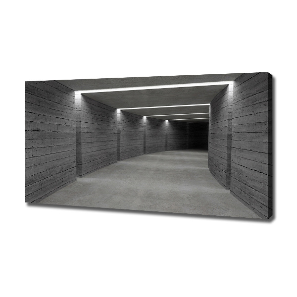 Canvas wall art Concrete tunnel