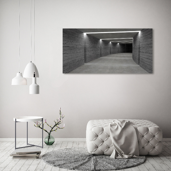 Canvas wall art Concrete tunnel