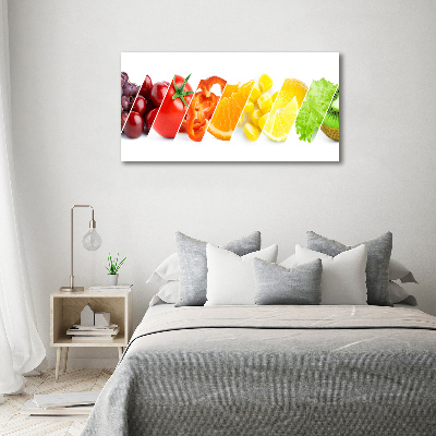 Canvas wall art Fruits and vegetables