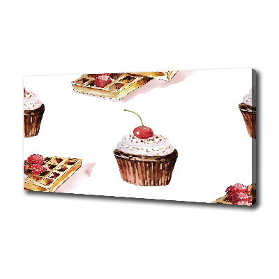 Canvas wall art Dessert