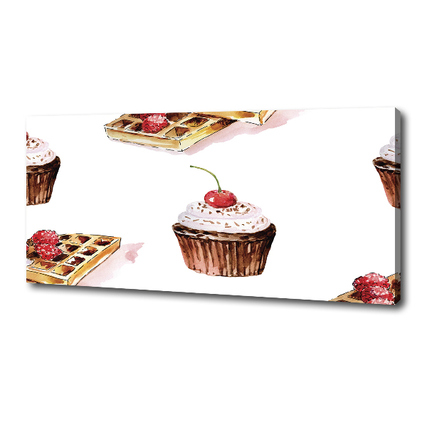 Canvas wall art Dessert