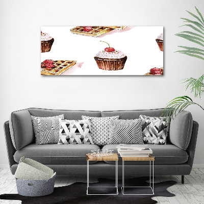 Canvas wall art Dessert