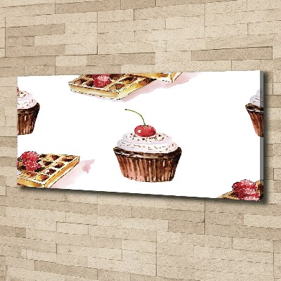 Canvas wall art Dessert