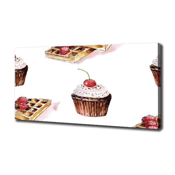 Canvas wall art Dessert