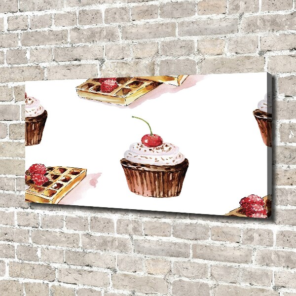 Canvas wall art Dessert