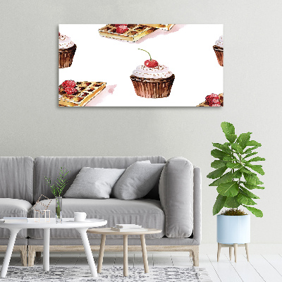 Canvas wall art Dessert