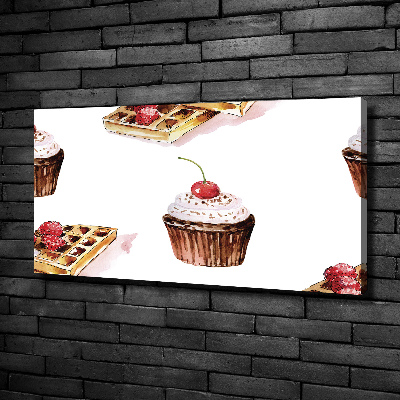 Canvas wall art Dessert