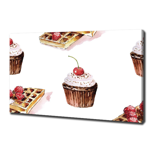 Canvas wall art Dessert