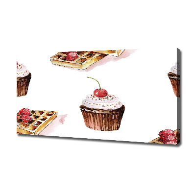 Canvas wall art Dessert