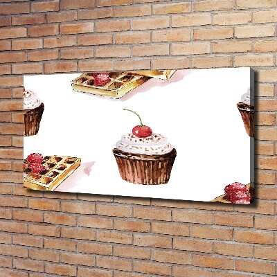 Canvas wall art Dessert