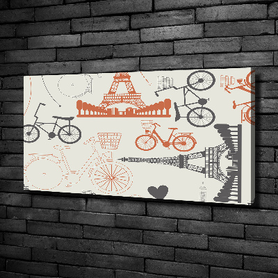 Canvas wall art Symbols of France