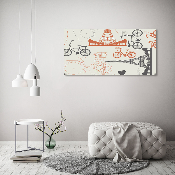 Canvas wall art Symbols of France