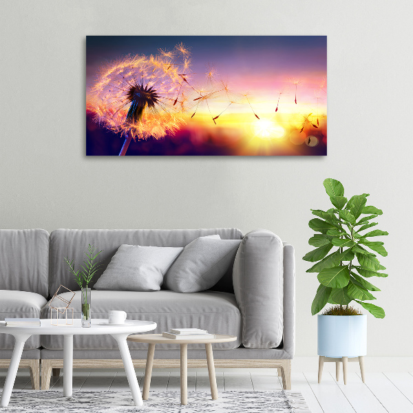 Canvas wall art Dandelion