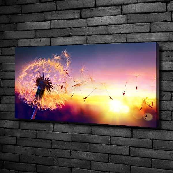 Canvas wall art Dandelion