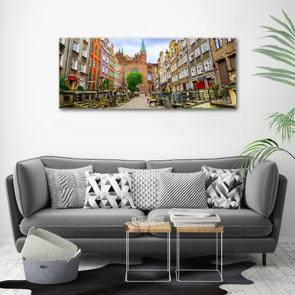 Canvas wall art Gdańsk Poland