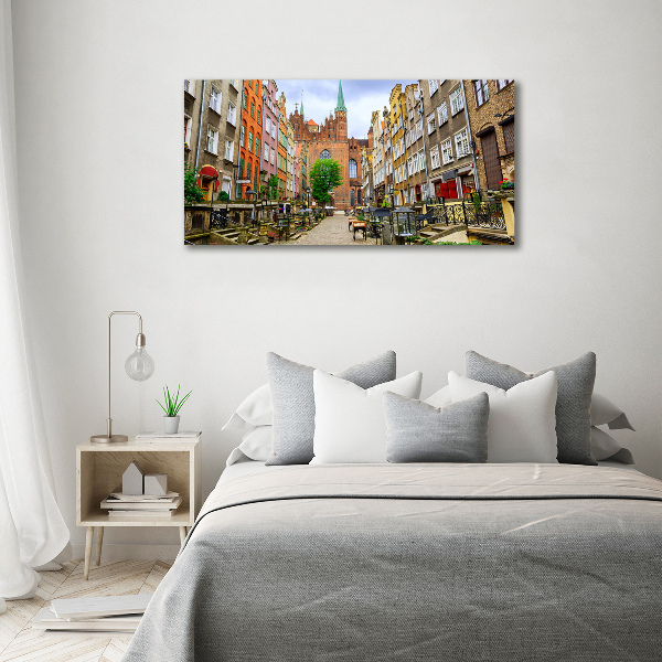 Canvas wall art Gdańsk Poland