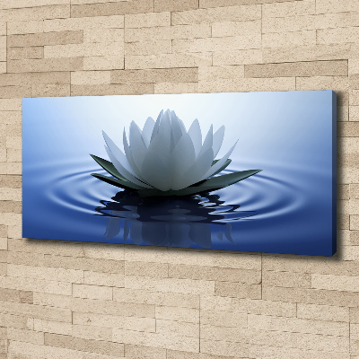 Canvas wall art water lily