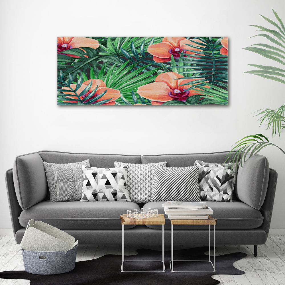 Canvas wall art Orchid