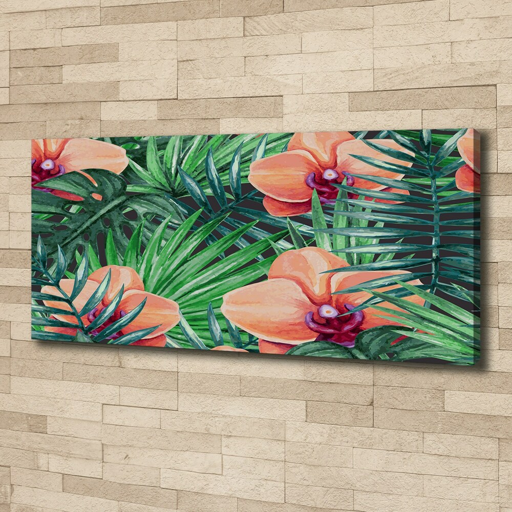 Canvas wall art Orchid