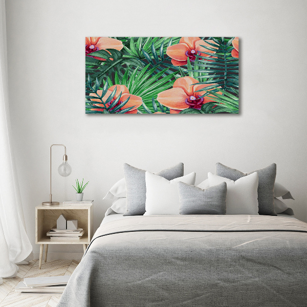 Canvas wall art Orchid