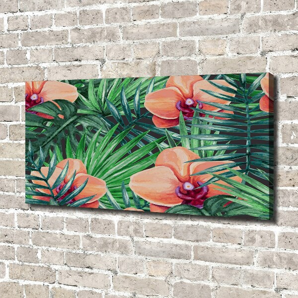 Canvas wall art Orchid