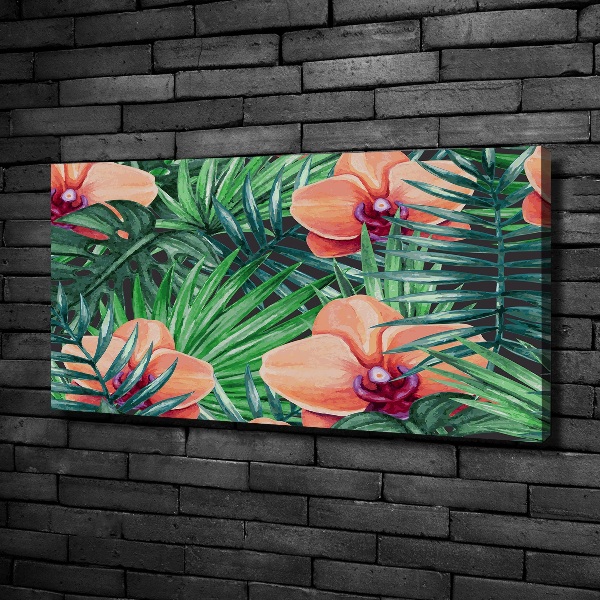 Canvas wall art Orchid