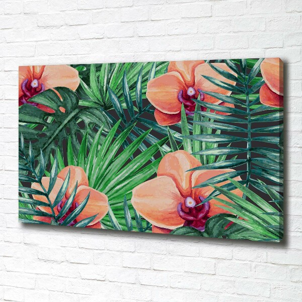 Canvas wall art Orchid