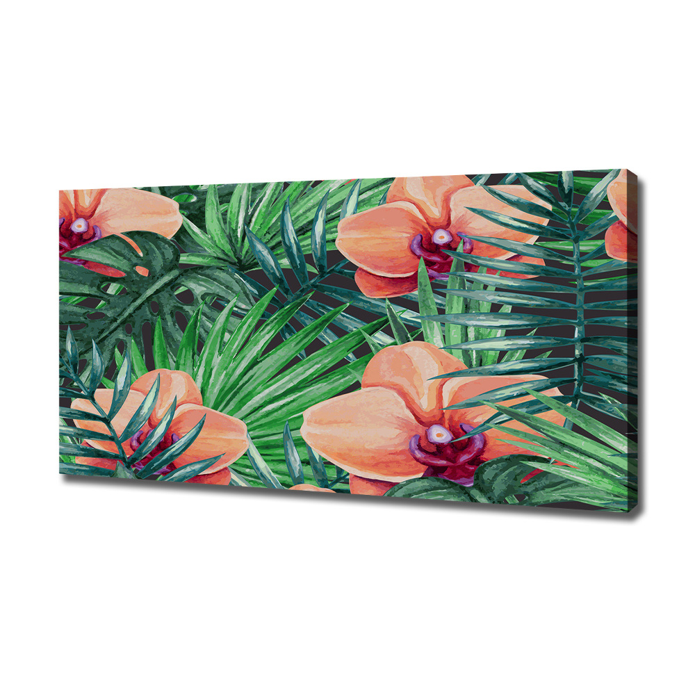 Canvas wall art Orchid