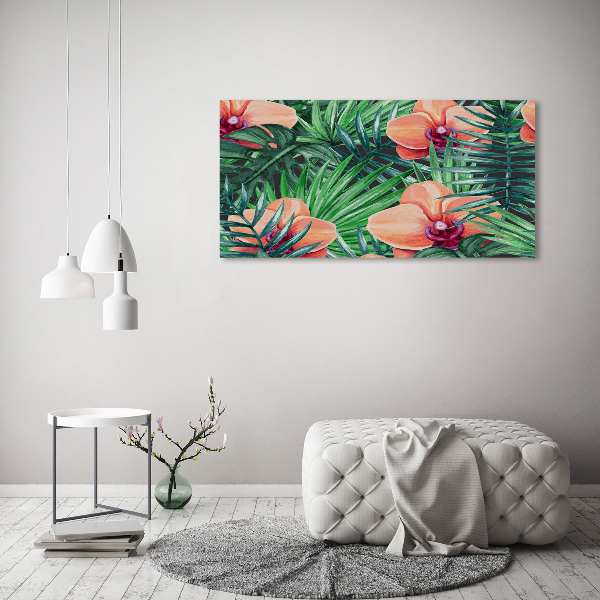 Canvas wall art Orchid